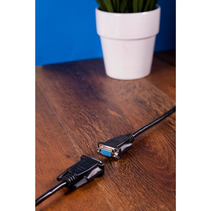 AtivaÂ® VGA Monitor Cable, 6â€™, Black, 26845 - Image 3